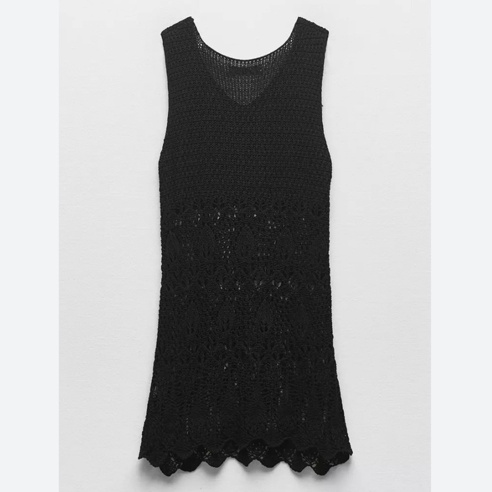 NWT Zara see through Tunic Beach cover up